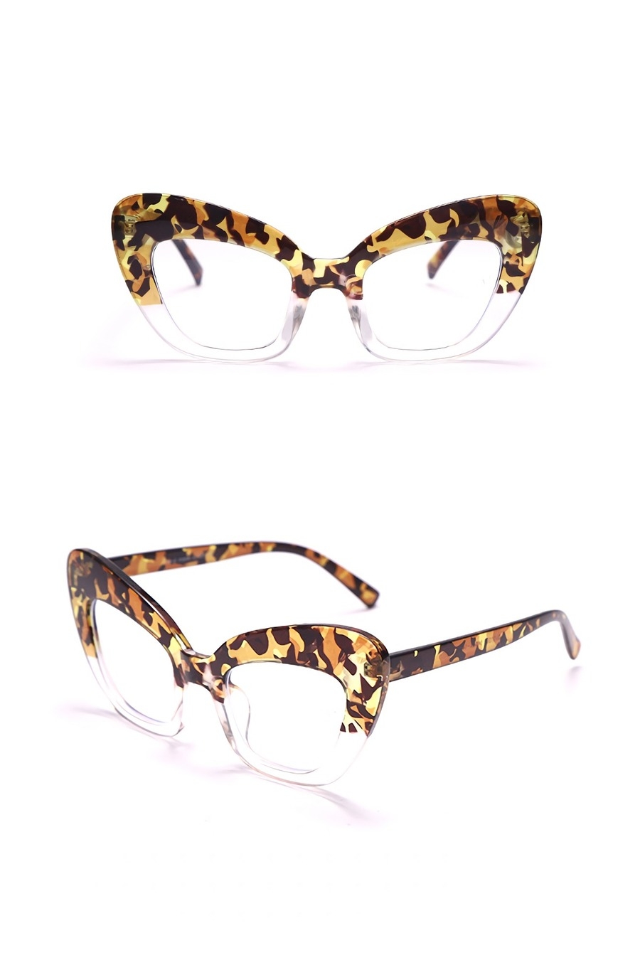 One Pc New Stylish Five Colors Geometry Plastic Frame Polarized Uv Protection Sunglasses