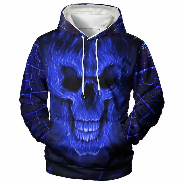 Men's Unisex Pullover Hoodie Sweatshirt Color Block Graphic Prints Print Daily Sports 3d Print Casual Streetwear Hoodies Sweatshirts  Green Blue Yellow