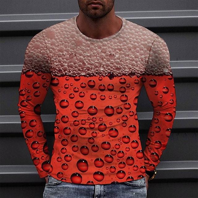 Men's Tee T Shirt Tee 3d Print Graphic Patterned Round Neck