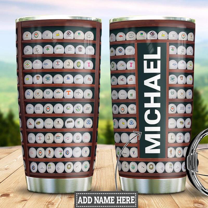 Personalized Golf Display Stainless Steel Tumbler 20Oz