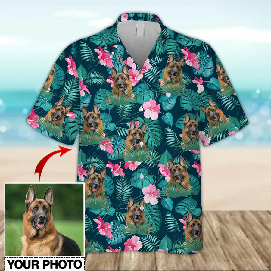 Personalized Photo Dog Hawaiian Shirt