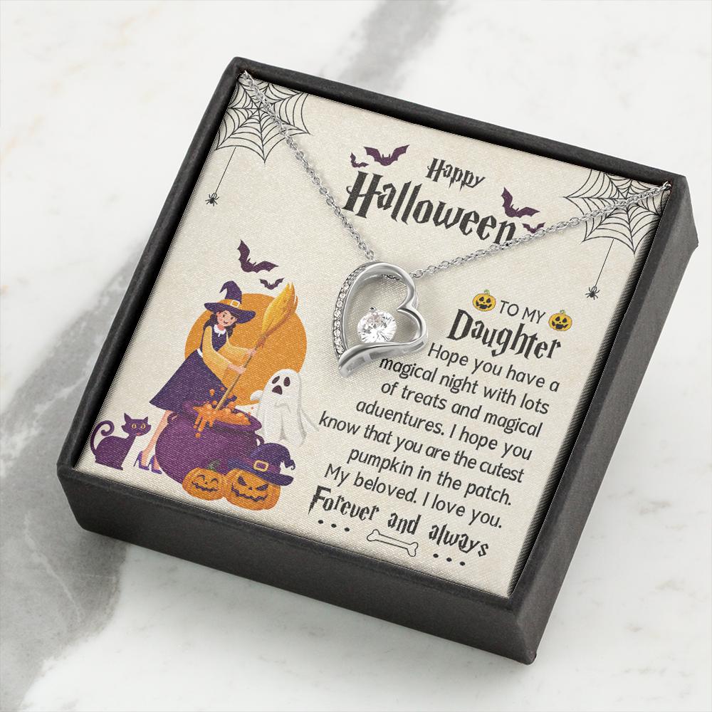 Halloween Gift To Daughter From Mom, Dad, Halloween Gift Idea, To My Daughter Witch