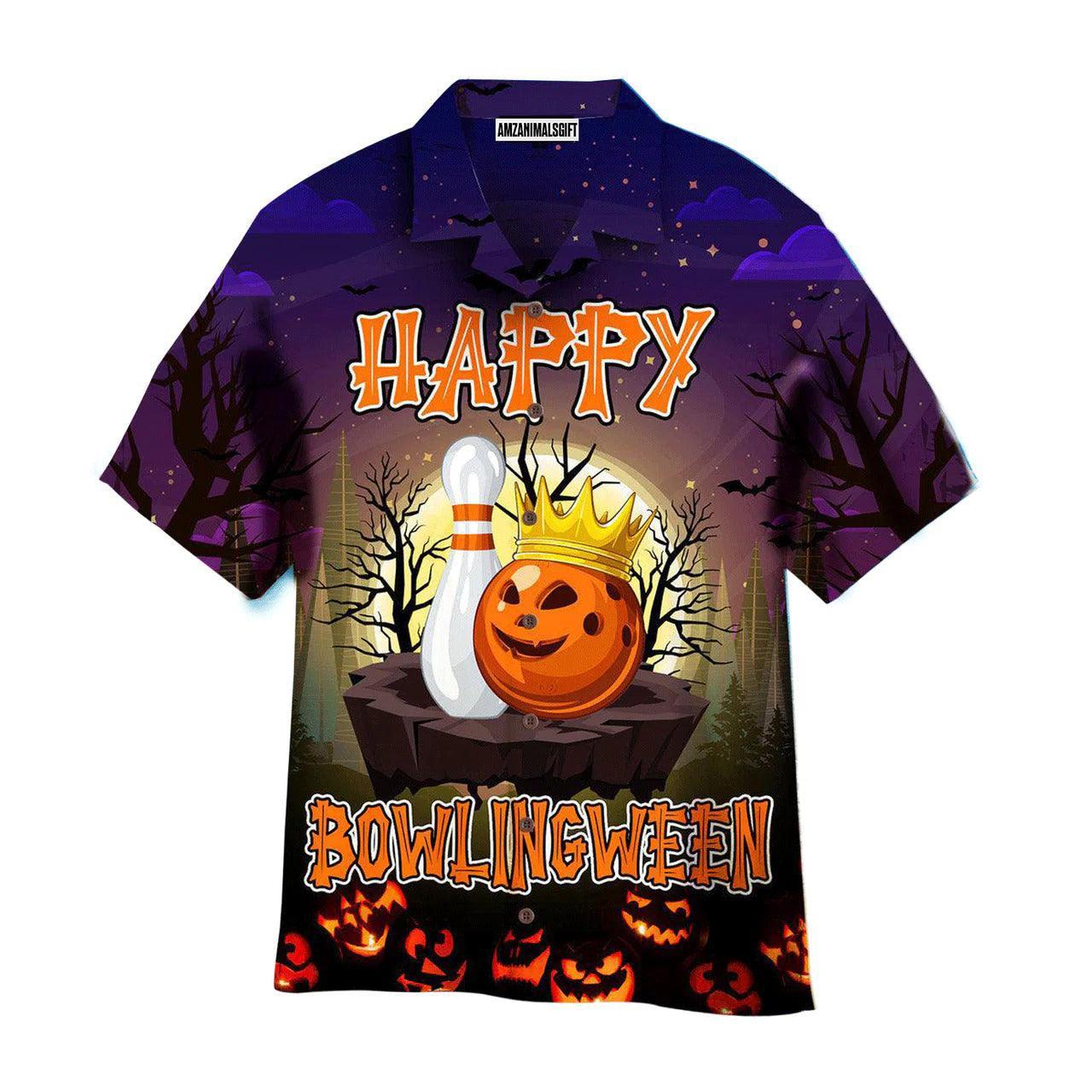 Bowling Halloween Hawaiian Shirt Bowling Lovers Gifts For Halloween