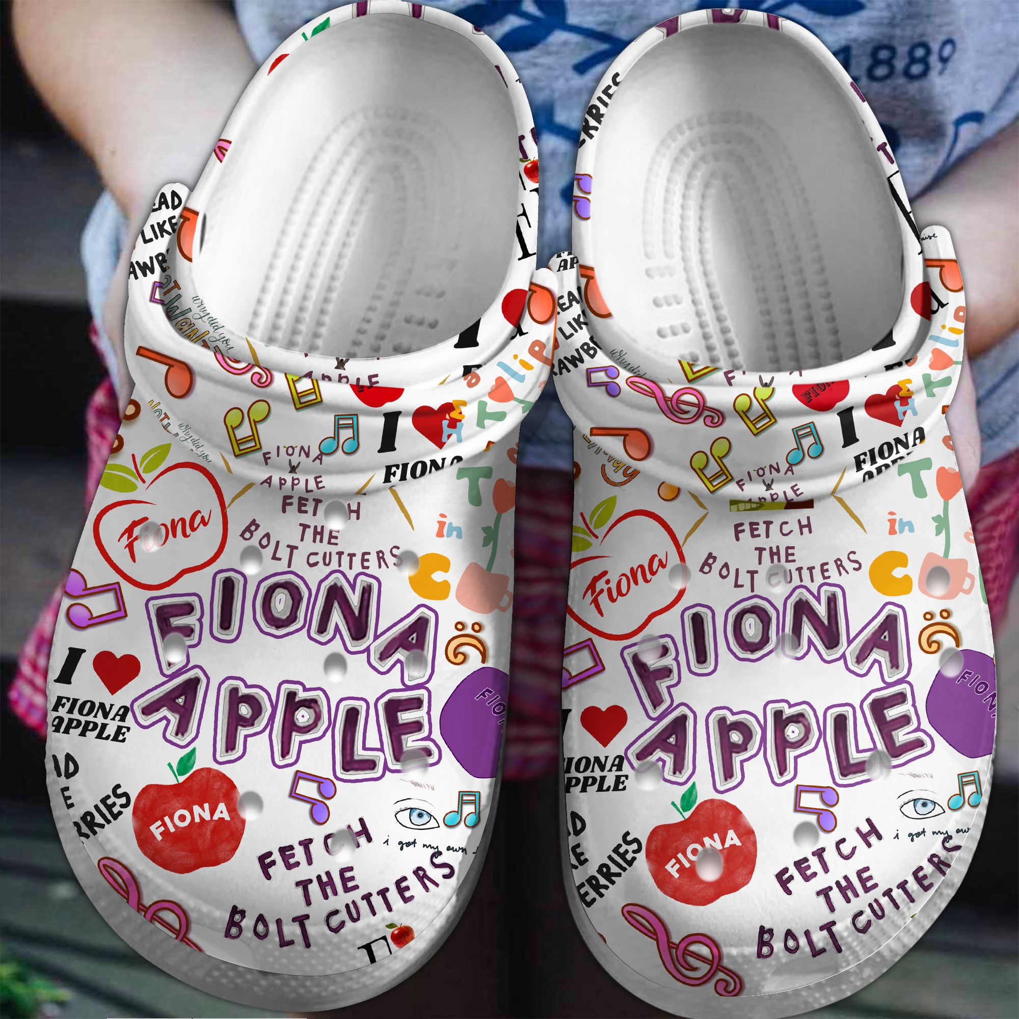 Fiona Apple Music Crocs Crocband Clogs Shoes Monsterry