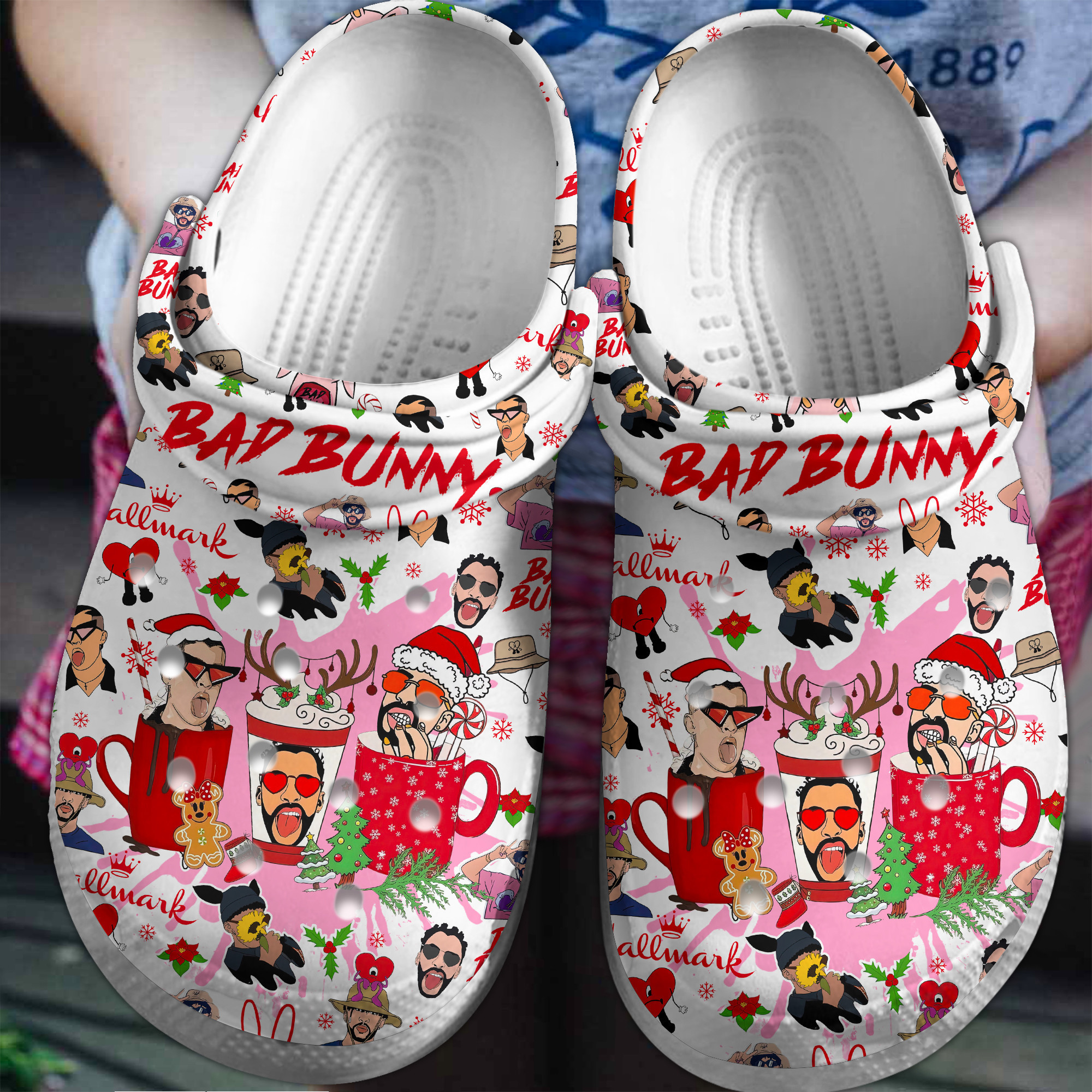 Crocs BadBunny original 9Mens 11 women //9M //11WBad Bunny en Cohechella1Left popular