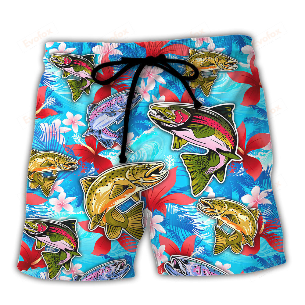 Explorex 5 Unique Tropical Fish Beach Shorts: Best gift ideas