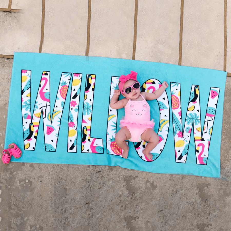 Explorex 2 Unique Flamingo Beach Towels: Best gift ideas