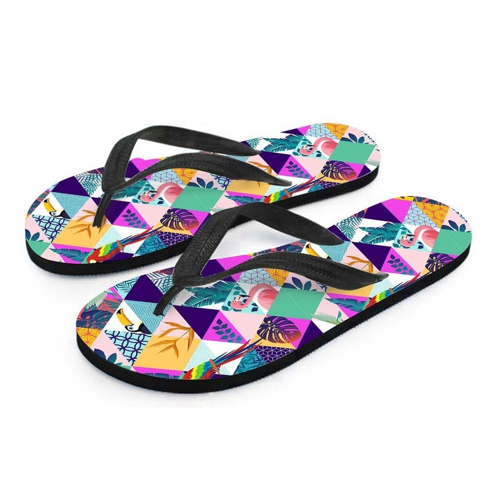 Explorex 3 Unique Tropical Birds Flip Flops: Best gift ideas