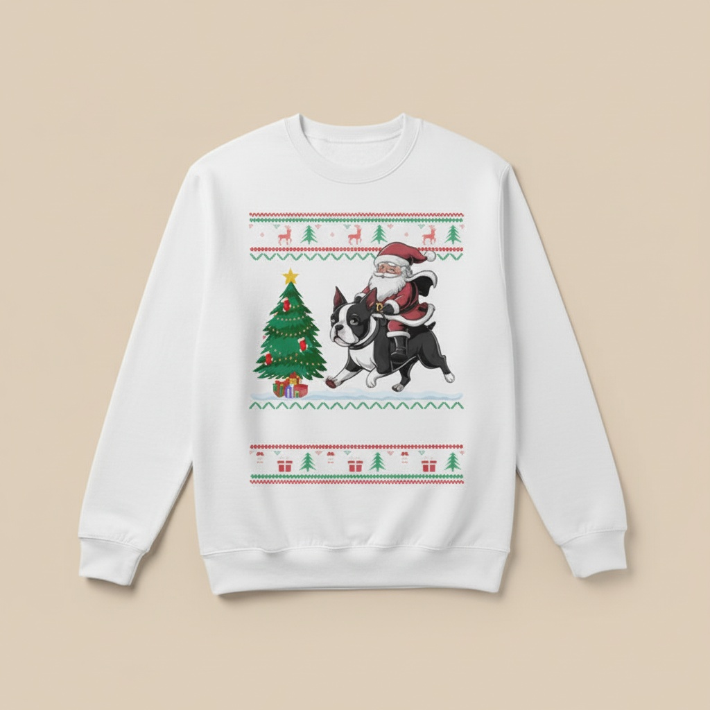Boston Terrier Christmas