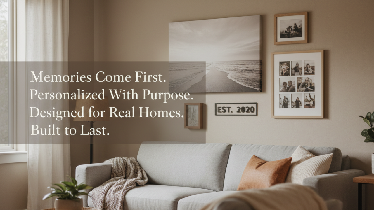 Custom wall decor designed for meaningful spaces