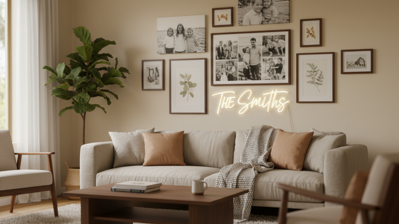 Personalized wall art for homes, offices, and gifts