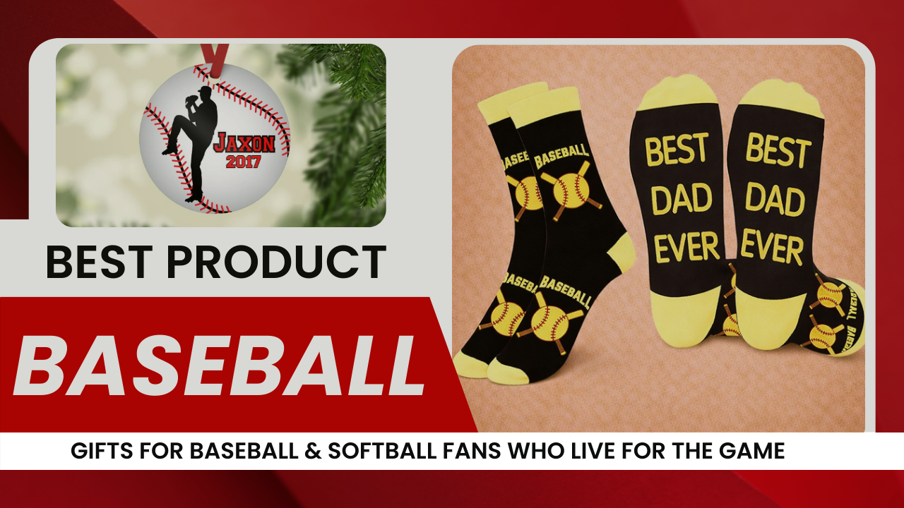 baseball ornament and socks ideas