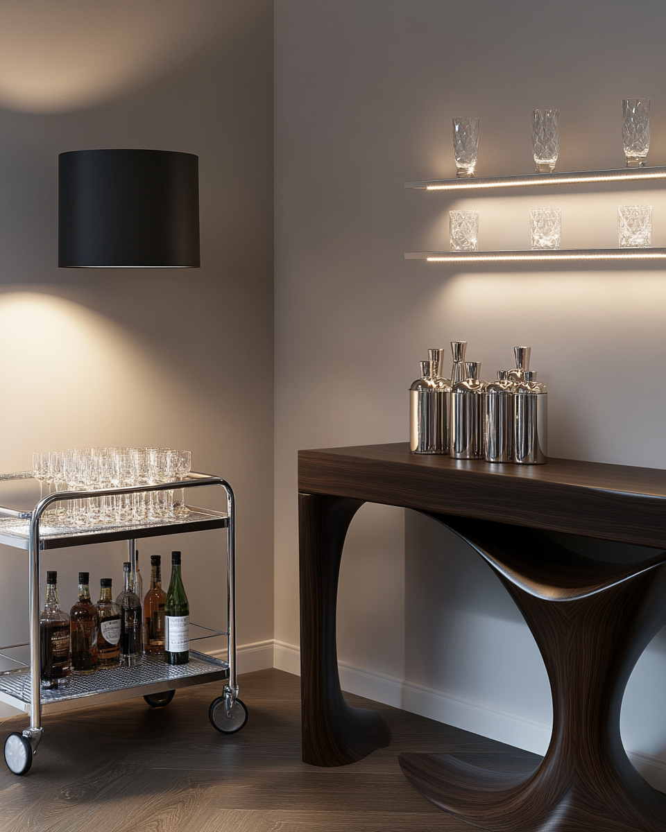 Sleek Modern Home Bar Updates | Vouzzy