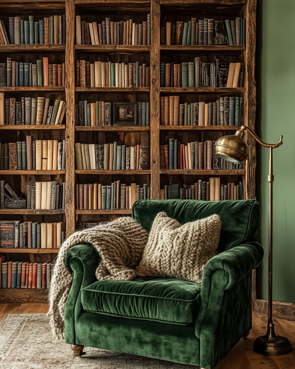Cozy Rustic Library Ideas | Vouzzy