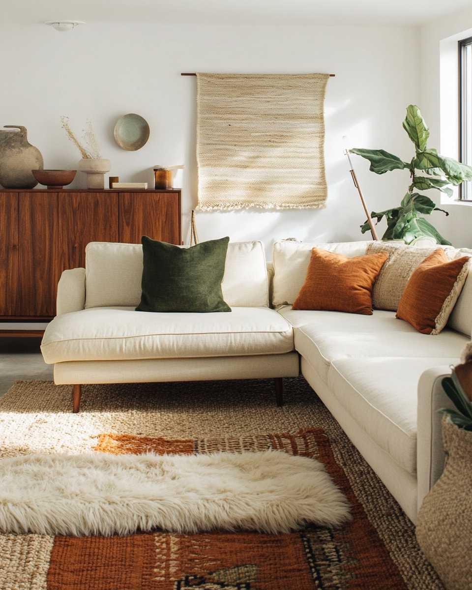 Boho Great Room: Vintage & Modern Fusion | Vouzzy
