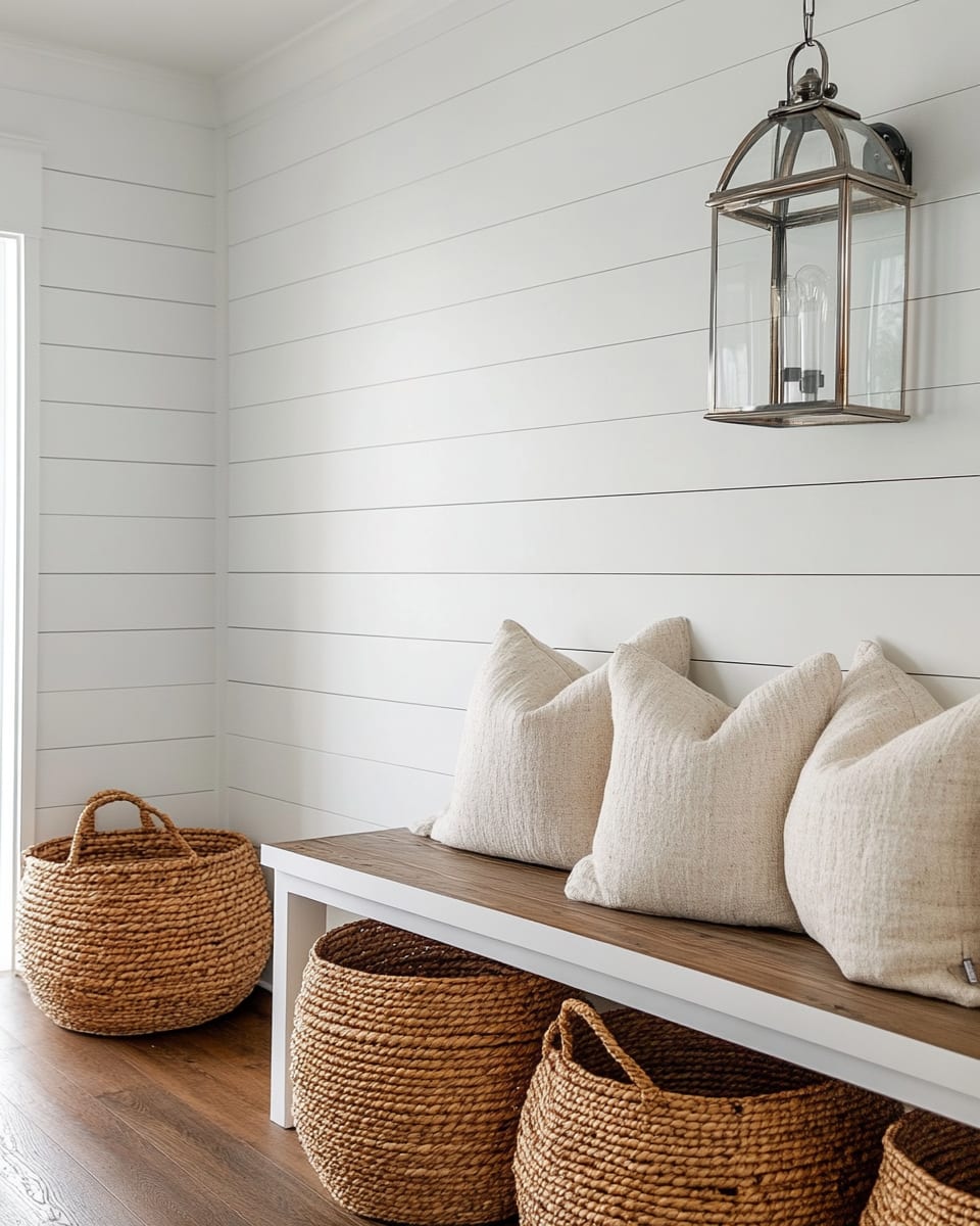 Coastal Mudroom Statement Decor Ideas