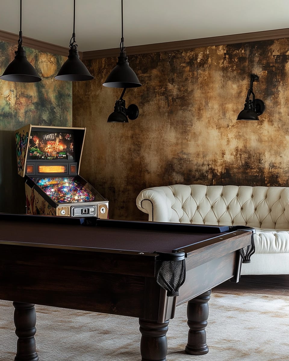 Farmhouse Game Room Vintage Modern | Vouzzy