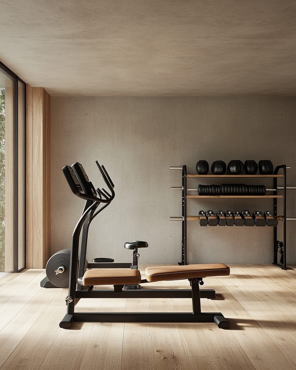 Clean Rustic Gym Ideas | Vouzzy