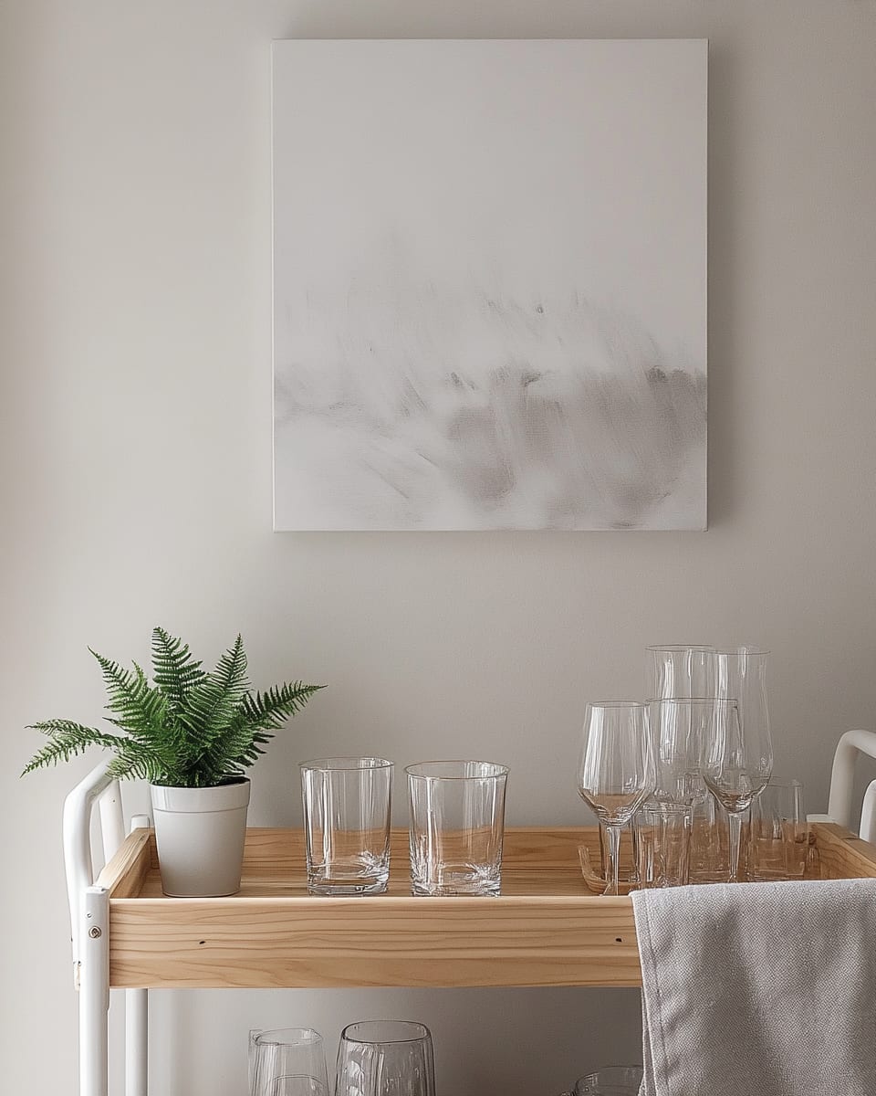 Scandinavian Sips: Renter-Friendly Bar | Vouzzy
