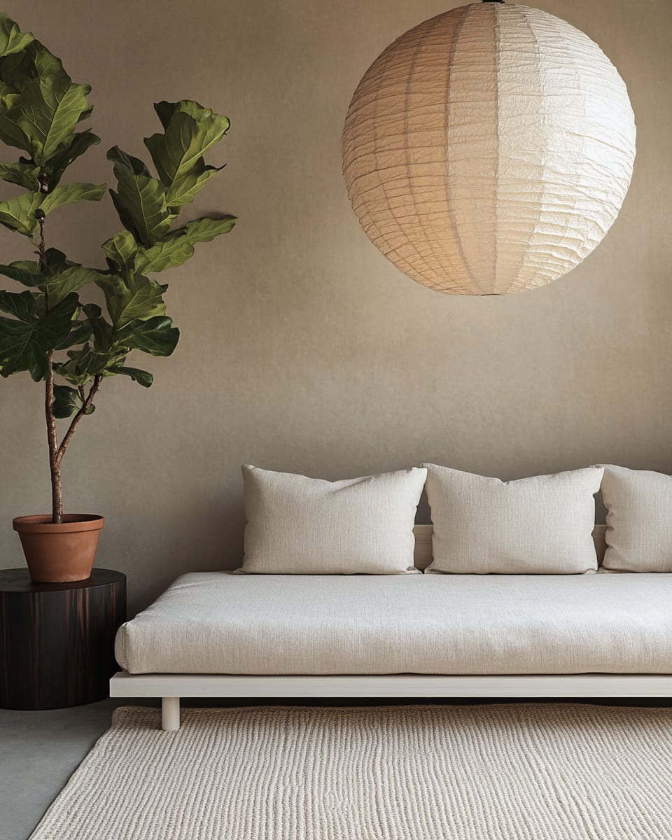 Japandi Poolhouse Statement Decor | Vouzzy
