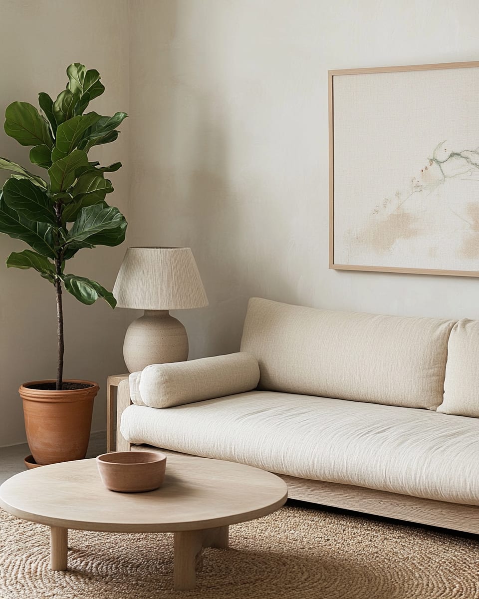 Serene Japandi Great Room Updates | Vouzzy