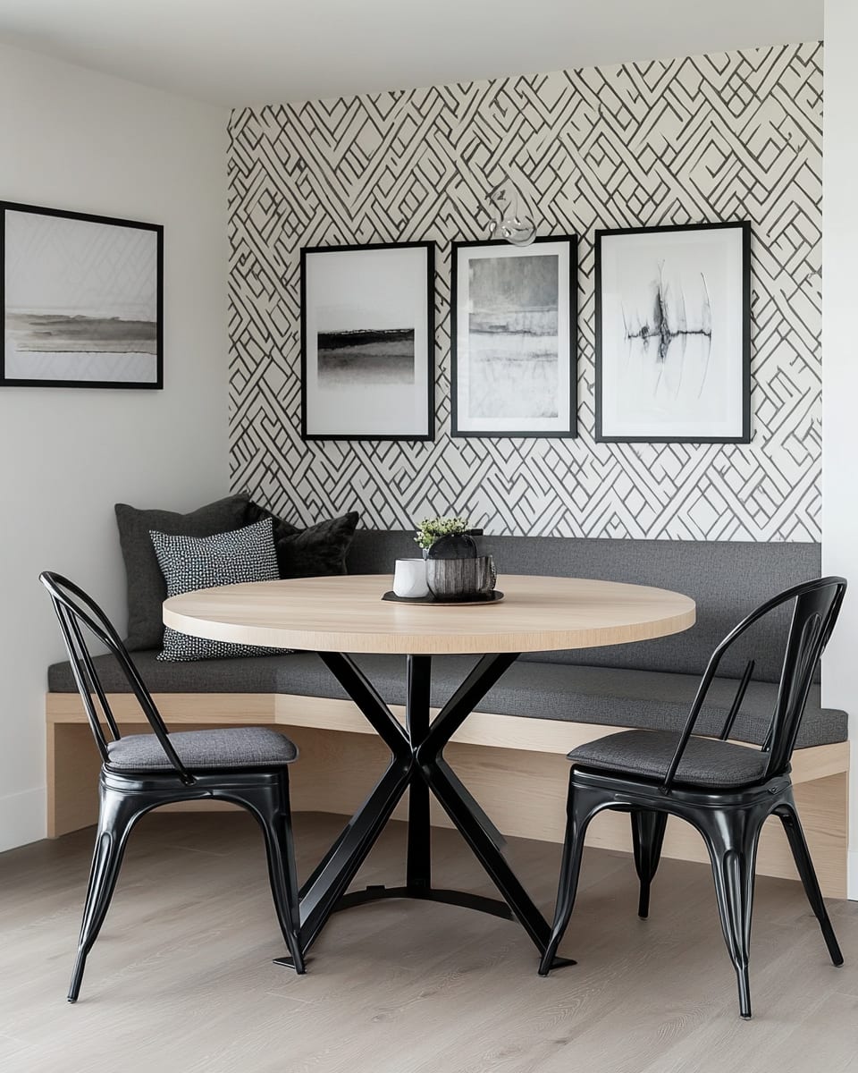 Modern Breakfast Nook Refresh