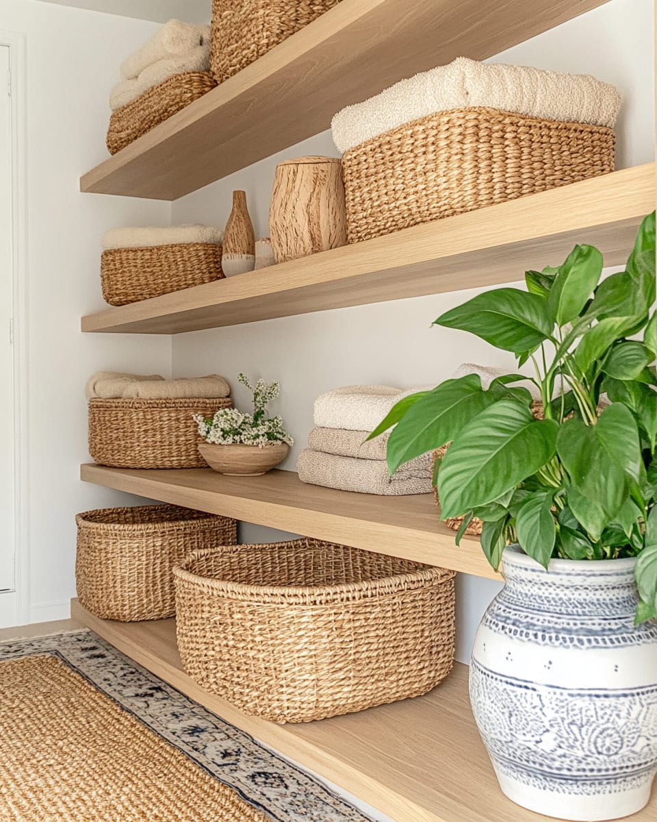 Cozy Boho Laundry Room Ideas
