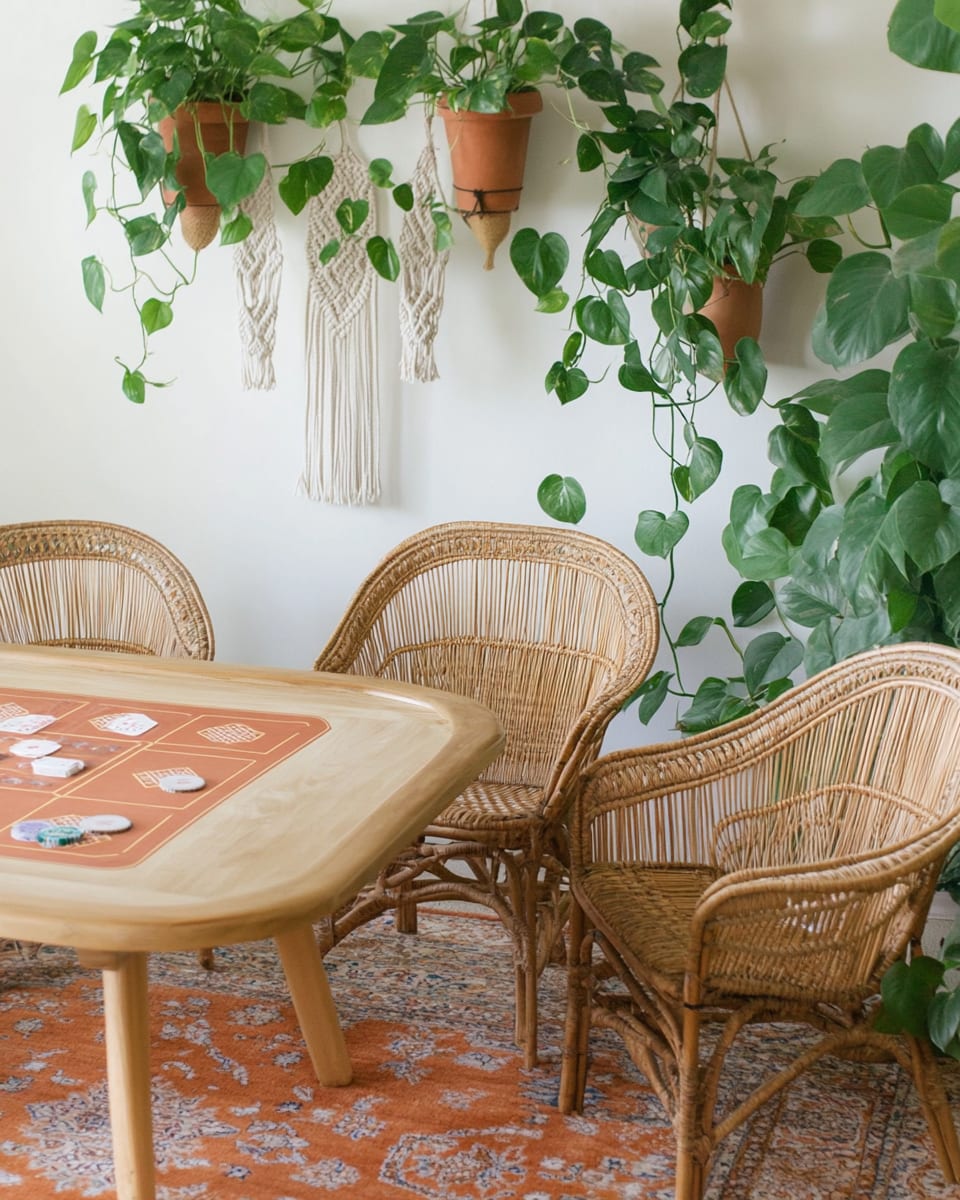 Budget-Friendly Boho Game Room Refresh