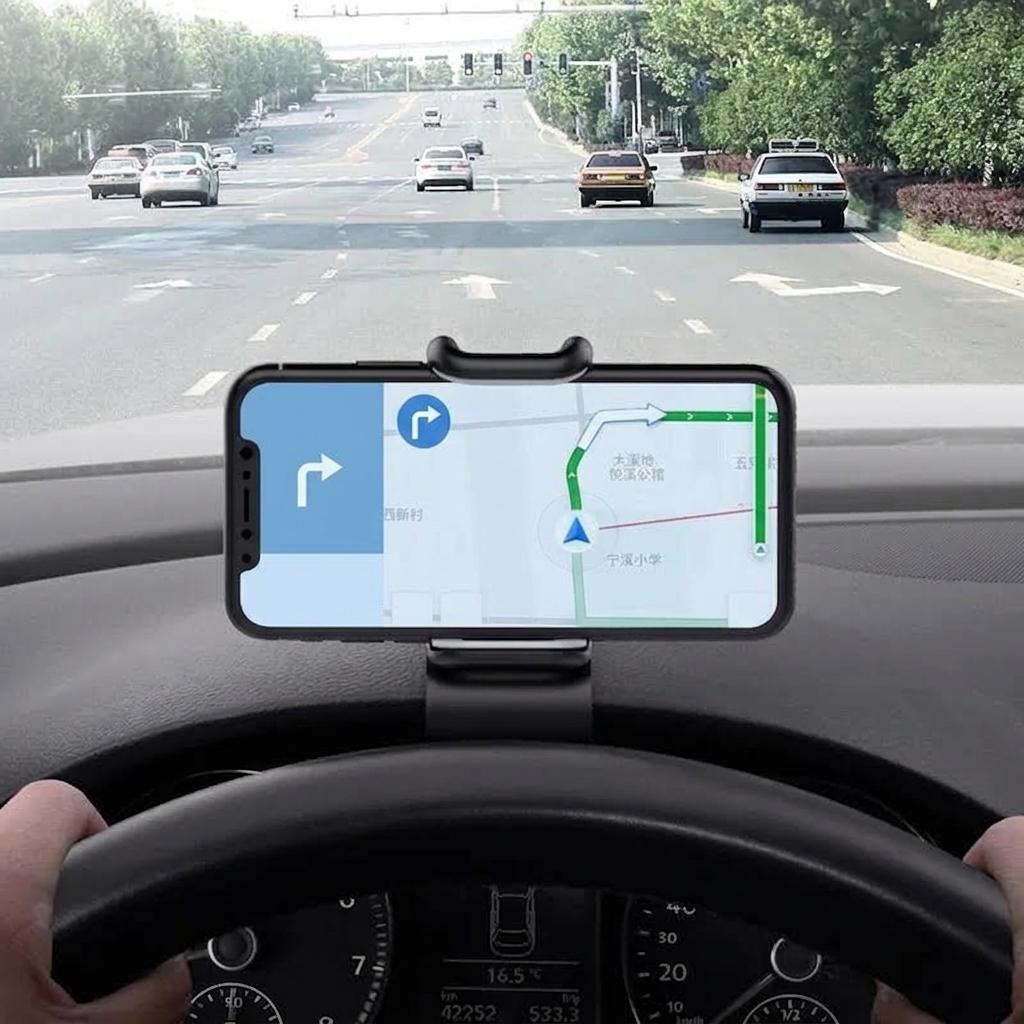 car phone holder — detail