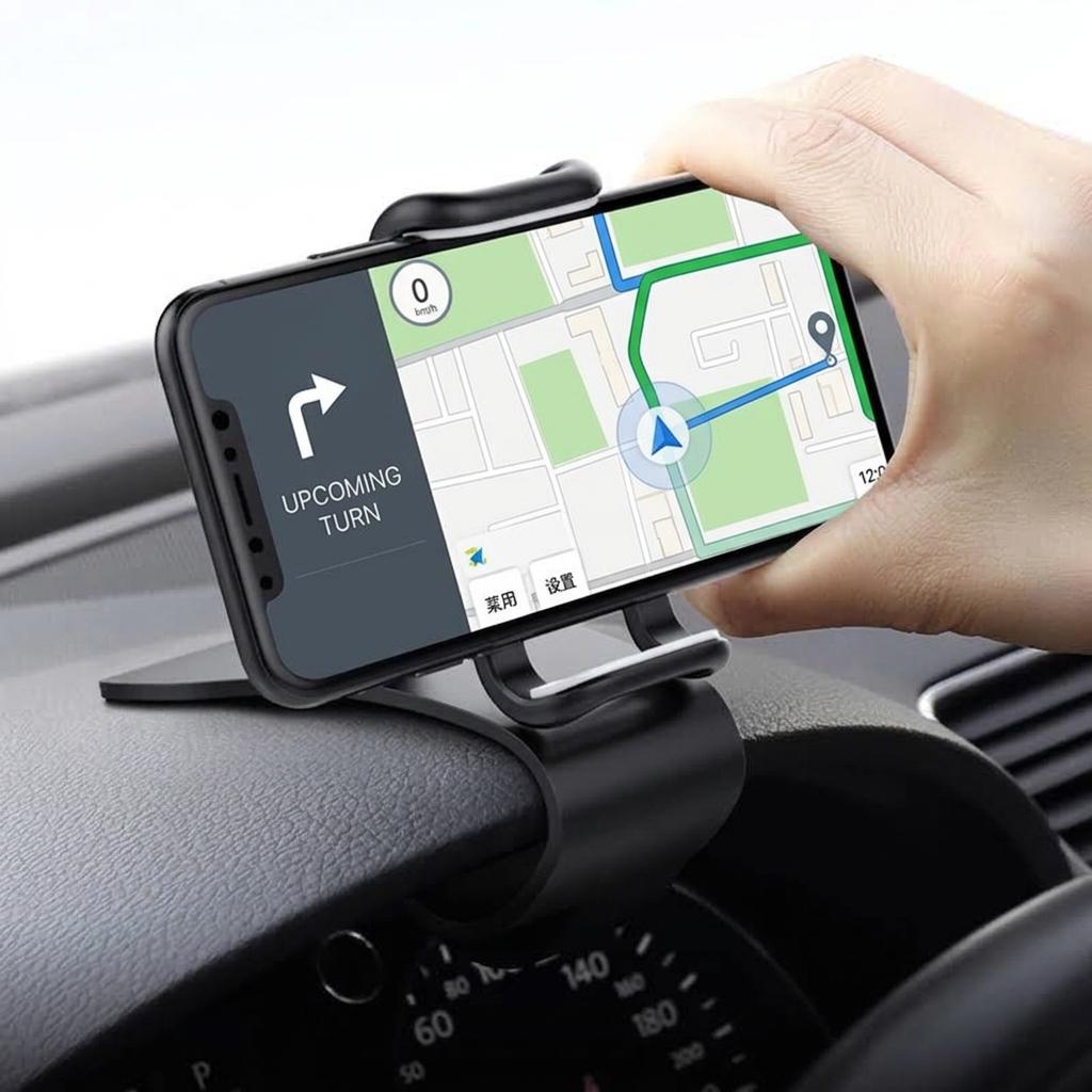 360 Rotatable Car Phone Holder Universal Cell Phone Stands Car Rack Dashboard Support for Auto Grip Mobile Phone Fixed Bracket - Image 4