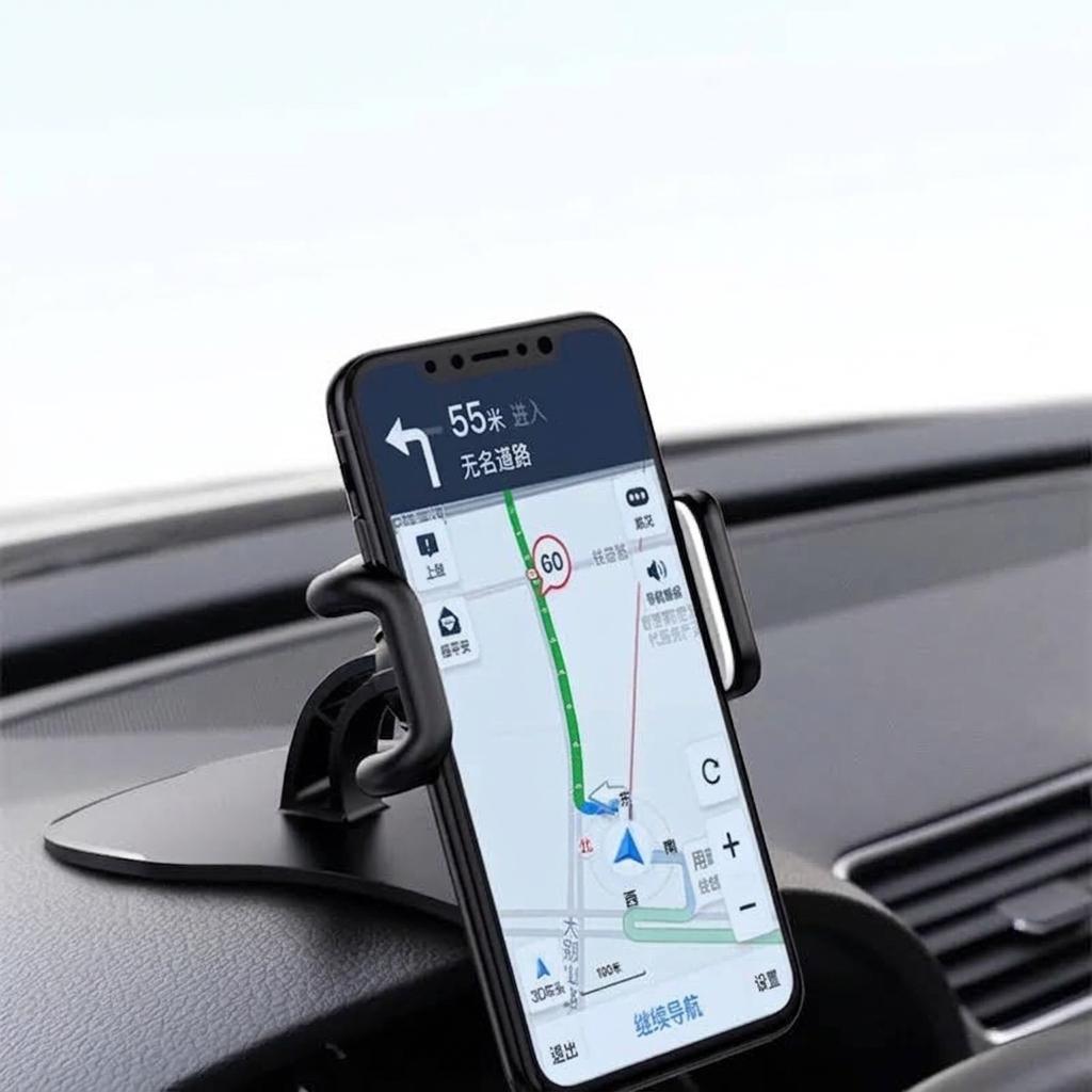 360 Rotatable Car Phone Holder Universal Cell Phone Stands Car Rack Dashboard Support for Auto Grip Mobile Phone Fixed Bracket - Image 3